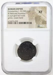 NGC ( XF ) 󥹥ƥ̥ 1 Υ޻ AE AD 307-337 Sol Invictus BI Nummus