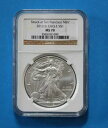 2012 (S) SILVER EAGLE S$1 Struck at San Francisco Mint - NGC MS70 (ブラウンラベル)(3)