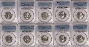 2024 P & D マレー ミンク ウォーカー クルーズ Sa 10 コイン セット PCGS MS67 レディース クォーター 25c