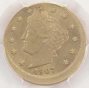 1907 5c Хƥ ˥å 󥻥󥿡 ֥ɥȥå PCGS MS62