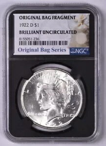 1922-D ԡ С 顼 - NGC ֥ꥢ UNC - å Хå ٥ ȥå̿