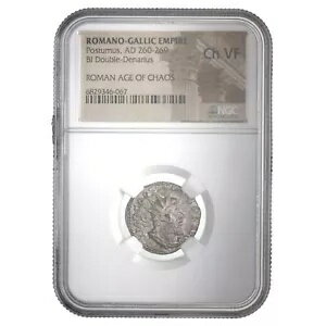 NGC Ch VF ポストゥムスのローマ・アントニニアヌス AD260-269 NGC 古代人の選択 非常に優れています