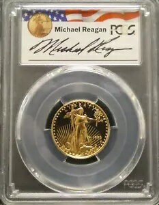 1993 P $10 ゴールド イーグル PCGS PR69 DCAM レーガン レガシー シリーズ