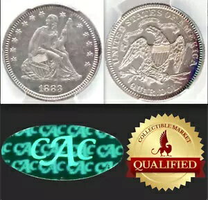 1883 PCGS PR64 CAC + CMQ ?? 14K ¤ + 1K ץ롼 ? $1,680 APR ? ʥ