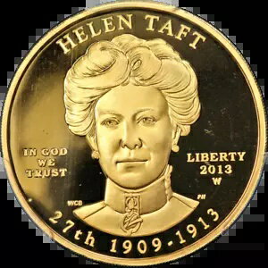 2013-W 最初の配偶者ゴールド $10 ヘレ