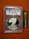 1994 P プルーフ シルバー イーグル PCGS PR70 DCAM レア EDMUND C. MOY サイン入りフラッグ ラベル