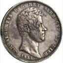 1831 P イタリア州サルデーニャ 5 リラ、PCGS XF 40、KM 130.1、レア、クラウス $2200