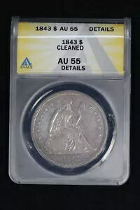 1843 ƥå ɥ ANACS AU 55 ܺ ꡼˥󥰺Ѥ 3IC5
