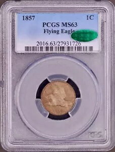 1857 ե饤   PCGS MS63 CAC - Ũʥꥸʥγ PQ