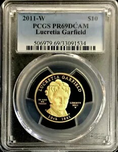 2011 W  $10 륯ƥ ե 3,653 ¤줿ǽ۶ PCGS PF 69 DCAM