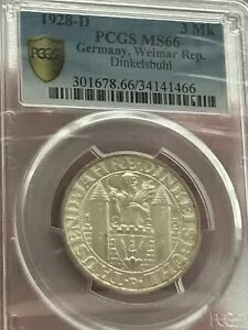 1928 D 3 ޡ ǥ󥱥륹ӥ塼 PCGS MS66 С -