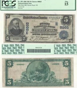 1902ǯ $5 ˥塼衼 PCGS F-15 ѡ㡼 8865