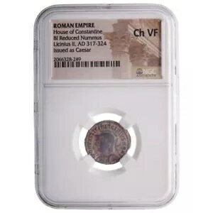 ꥭ˥ 2 Υ޹Ų (AD 317-324) NGC ǧ CH-VF 졼 ????