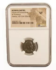 Helena's Roman AE  (AD 324-337) - NGC 졼 VF ǥ ̵