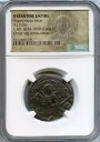 ビザンチン帝国 AE フォリス・キリスト stg./cross+inscr. c.AD 1034-1050 (クラス C)