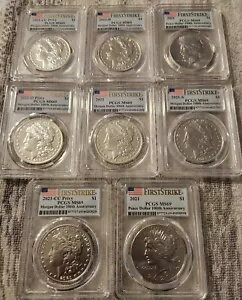 2021 モーガン ピース セット 8 コイ