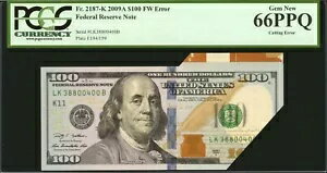 $100 2009A FRN 饹 FR 2187-K PCGS 66 PPQ - ǥ顼