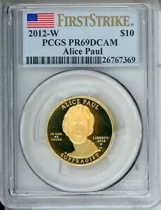 2012-W $10 ゴールド プルーフ アリス 