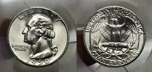 1950 D/S 亮ȥ  25c D over S ߥ ޡ PCGS MS 64