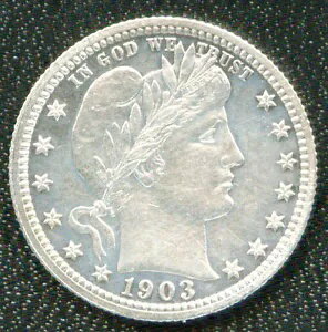 1903 25C - BARBER QUARTER - タイプに最適なフィルター