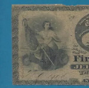 $2.00 1865年第1チャーター F.N.B.ニュージャージー州ジャージーシティ PCGS GOOD 6