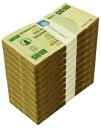 ジンバブエ 500000 ドル無記名小切手、2007 年、P-51、中古 X 1000 個レンガ