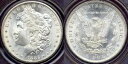 1883-CC $1 PCGS MS64 シャープな印象、大胆なディテール ブラストホワイト、ミントラスターオリ(3)
