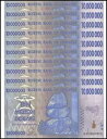ジンバブエ 1,000 万ドル、2008、P-78、UNC X 10 PCS