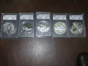 2010 5オンス シルバー ATB PCGS MS69DMPL 