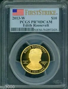 2013-W $10 ゴールド配偶者エディス ル