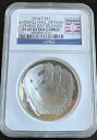 2014 P $1 野球殿堂シルバーダラー NGC PR 69 OPENING DAY ラベル