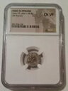 インド・スキタイ人 アゼス I/II 紀元前 58 年以降 AR Drachm Ch VF NGC