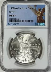 1982 Mo メキシコ 1 オンザ NGC MS67
