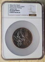NGC PF70 2020 中国 60mm 銀メッキ銅メダル - 宋時代の絵画 - ブドウ