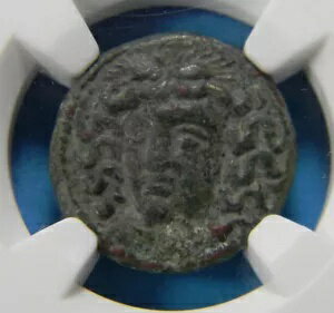 ギリシャ コイン テッサリア、ラリッサ 紀元前 3 世紀頃、AE18、ニンフ表、NGC XF