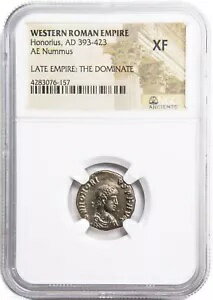 Honorius AE  (AD 393-423) - NGC ǧ XF ʼ ̵!!!