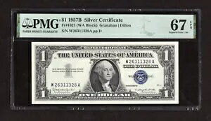 1957B $1 1621 (WA ֥å) - PMG 67 EPQ