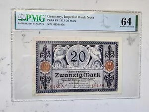 ɥ 1915 20 ޡ P63 UNC PMG 64