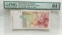 スペイン、Banco de Espana P#162 1992 2000 Pesetas PMG 64 EPQ Choice UNC