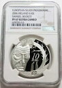 2006 シルバー アイルランド 10 ユーロ サミュエル ベケット コイン NGC PF 67 ウルトラ カメオ