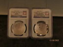 (2 コイン) 2014 P シルバー ダラー NGC MS70 、PR70UC 野球 HOF セット ER