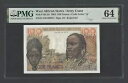 西アフリカ諸国 / コートジボワール 100 フラン 1961 P101Ab UNC グレード 64