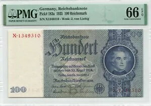 1939 ǯ ɥ 100 ޥ륯 P183a ʾ UNC PMG 66