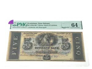 1850 ǯ60 ǯ ƹ5 ɥ롢륤ʽ˥塼󥺻̱ԡPMG 64 UNC (#66)