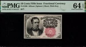 FR-1266 10 セント第 5 号 P.M.G #64EPQ FP87