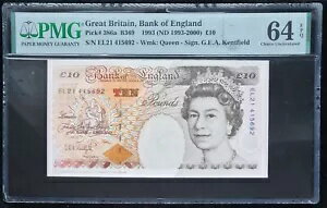 PMG コラム ソート EL ?10 ケントフィールド紙幣選択 Unc