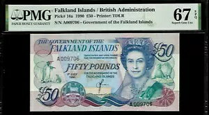 ե 50 ݥ 1990 PMG 67 EPQ UNC P#16a ꡼ A ꥶ٥ 2 