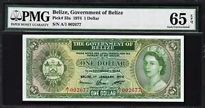 ٥꡼ 1 $ 1974 PMG 65  ̤ή EPQ P.33A  ꥶ٥ II A/1 002677