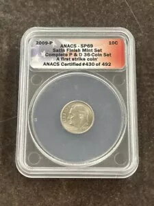 2009 P ルーズベルト ダイム サテン 