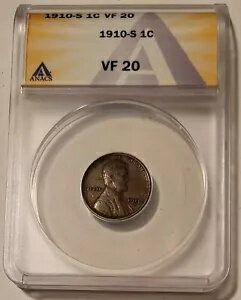 1910 S 󥫡   VF20 ANACS